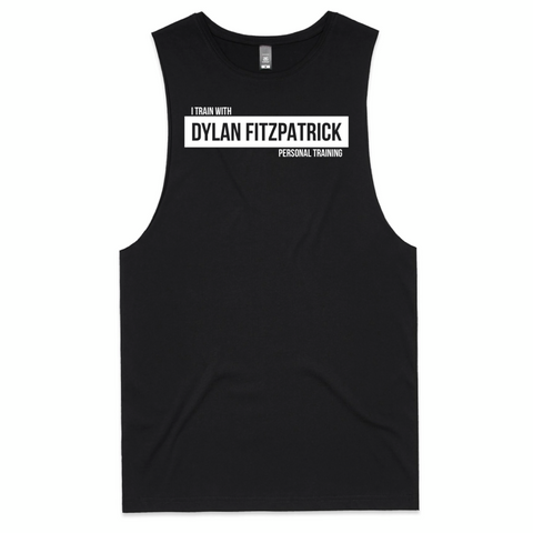 Deep Cut Tank - Unisex - Black