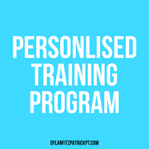 Online Personalised Training Program (First Four Weeks)